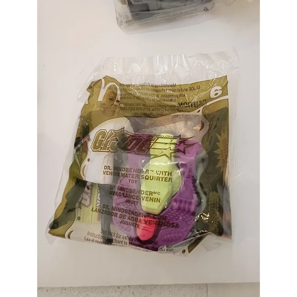 2004‎ McDonalds GI Joe Valor Venom Complete Set 1-8 Sealed w Boxes